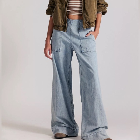 We The Free Denim - We The Free Breezy Denim Pull-On Jeans